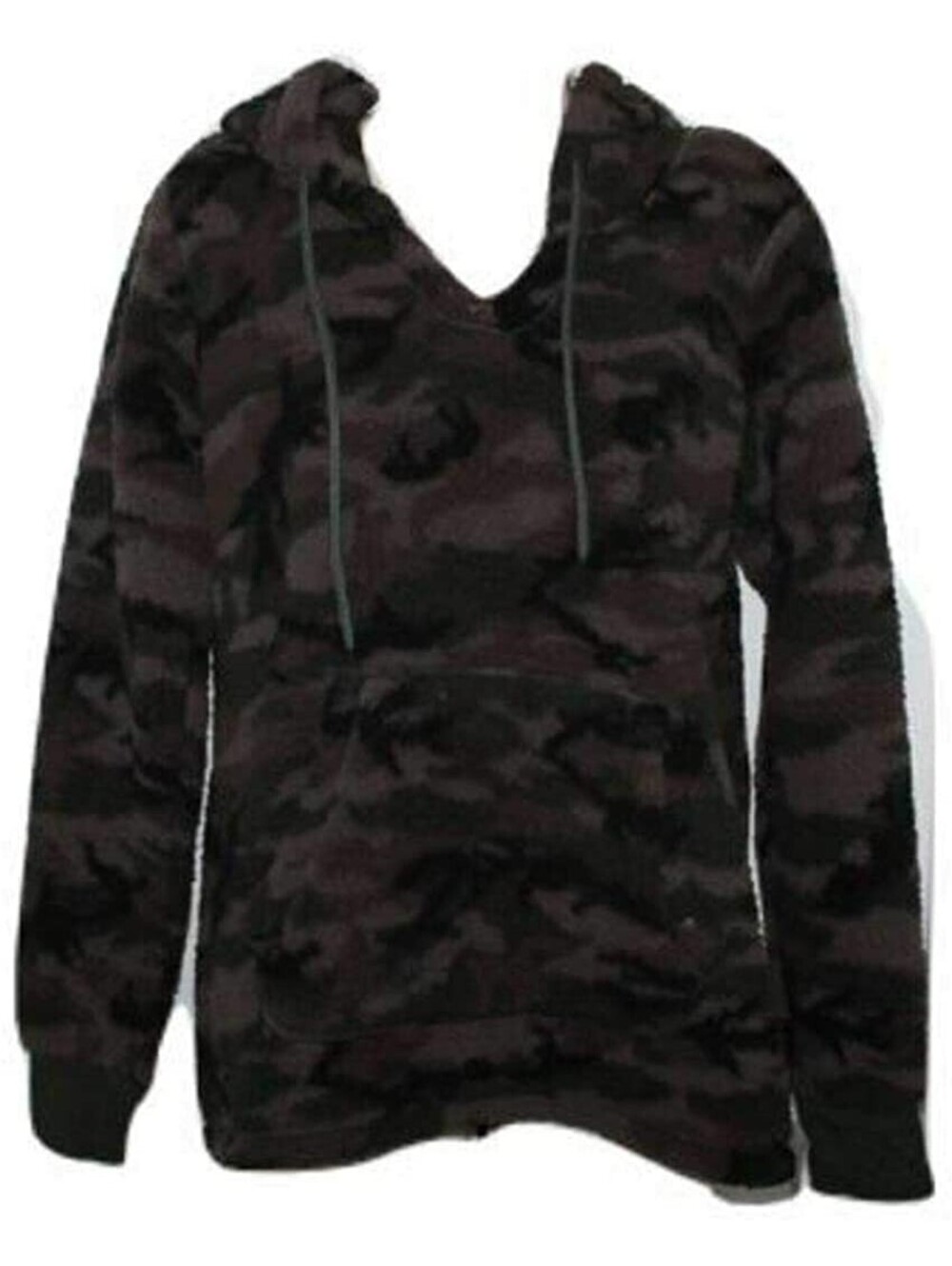 Jenni Womens Faux Sherpa Cozy Hoodie Size L